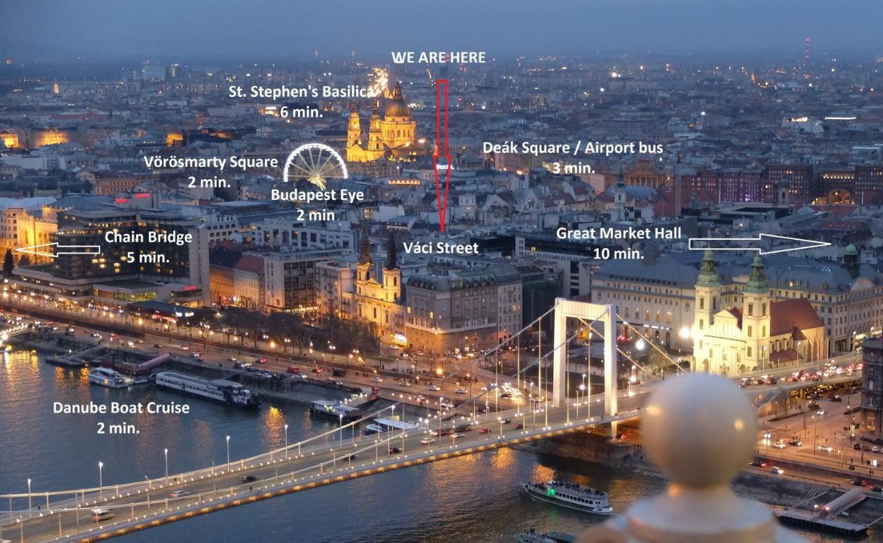 Central Apartman Budapest Extérieur photo